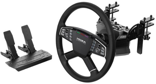 Moza Racing - Truck Simulator Sim Racing Bundle for PC - Black