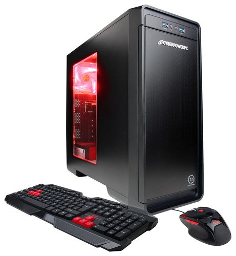  CyberPowerPC - Gamer Xtreme Desktop - Intel Core i7 - 8GB Memory - 2TB Hard Drive - Black/Red