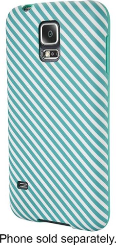  Dynex™ - Case for Samsung Galaxy S 5 Cell Phones - Green, White