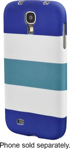  Dynex™ - Case for Samsung Galaxy S 4 Cell Phones - Blue, White
