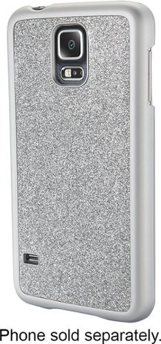  Dynex™ - Case for Samsung Galaxy S 5 Cell Phones - Silver