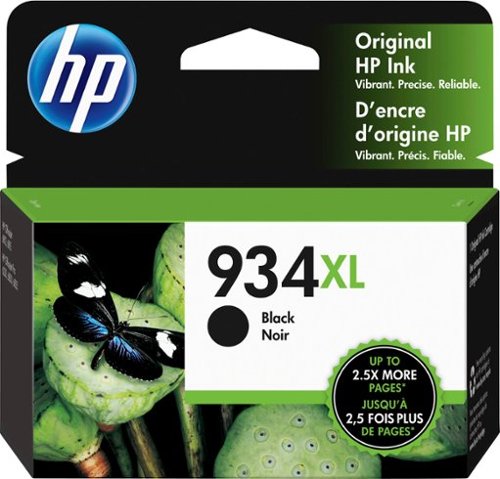  HP - 934XL High-Yield Ink Cartridge - Black