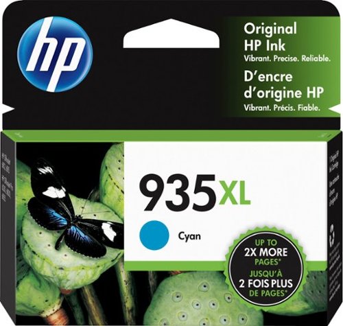  HP - 935XL High-Yield Ink Cartridge - Cyan