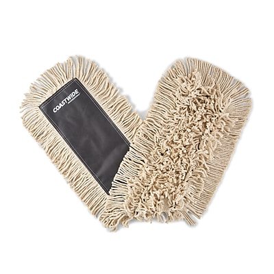 Coastwide Professional - Coastwide Professional™ Economy Dust Mop Head, Cotton, 36" x 5", (CW56758) - White