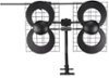 Antennas Direct - ClearStream 4V Indoor/Outdoor HDTV Antenna - Black/Silver-Front_Standard