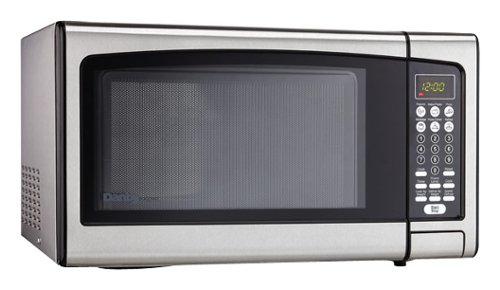  Danby - 1.1 Cu. Ft. Mid-Size Microwave - Stainless Steel