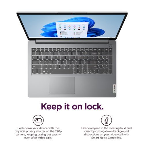 Lenovo Ideapad 1 15.6 HD Laptop - Intel Celeron N4500 - 4GB Memory - 128GB eMMC - Cloud Grey HOW TO BUY