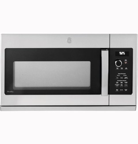 GE Profile - 2.2 Cu. Ft. Over-the-Range Microwave with Sensor Cooking and Extendable Slide-Out Vent - Stainless Steel