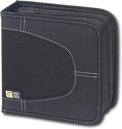  Case Logic - 16-Disc CD Wallet - Black