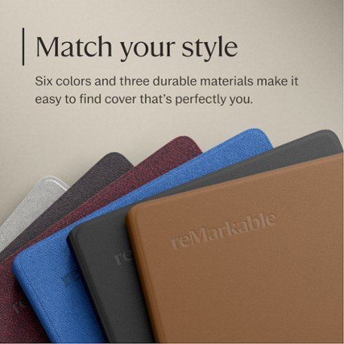 reMarkable Paper Pro Move - Polymer weave Book Folio for your 7.3'' paper tablet - Gray SHOP ONLINE