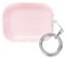 SaharaCase - Hybrid Flex Series Case for Apple AirPods Pro (2nd Generation) - Transparent Pink-Front_Standard