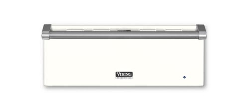27" Viking 5-Series Warming Drawer - Pure White-Front_Standard 
