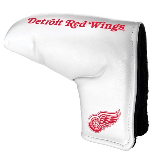 Team Golf - Detroit Red Wings Tour Blade Putter Cover - White-Front_Standard 