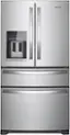 Front. Whirlpool - 24.5 Cu. Ft. French Door Refrigerator with Two-Tier Freezer Storage - Fingerprint Resistant Stainless Steel.