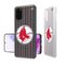 Keyscaper - MLB - Boston Red Sox - 1970-1975 Cooperstown Pinstripe Galaxy Clear Case - S24 - Multicolor-Front_Standard