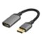 Insignia™ - 8K DisplayPort to HDMI Adapter - Black-Front_Standard