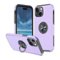 Entronix - iPhone 14 Plus Case with 360° Ring Grip Stand for Ultimate Protection - Purple-Front_Standard