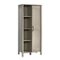 Sauder - Spring Maple Sliding Door Storage Cabinet-Front_Standard
