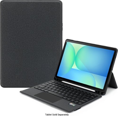 SaharaCase ProTouch Slim Keyboard Case with Track Pad for Samsung Galaxy Tab S10 FE - Black WORLDWIDE DELIVERY