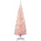 Homcom - Pencil Christmas Tree - Pink-Front_Standard