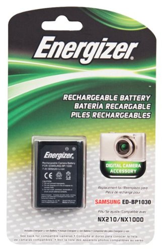 Energizer - Rechargeable Li-Ion Replacement Battery for Samsung ED-BP1030-Front_Standard 