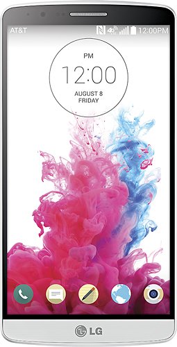  LG - G3 4G Cell Phone - Silk White (AT&amp;T)