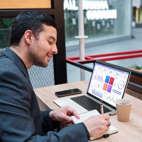 ASUS Vivobook 14 FHD+ Laptop - Copilot+ PC - Snapdragon X with 16GB Memory - 512GB SSD - Cool Silver BUY IN EUROPE