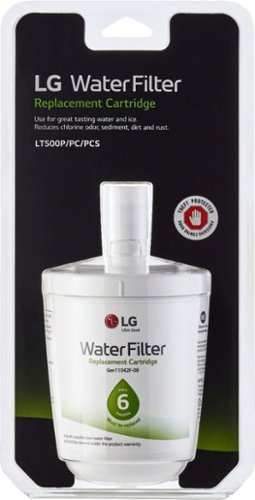 Water Filter for Select LG Refrigerators - White-Front_Standard 