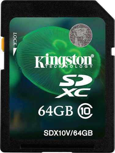 Kingston - 64GB SDXC Class 10 Memory Card