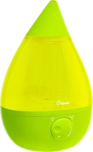 CRANE - 1 Gal. Drop Ultrasonic Cool Mist Humidifier - Green