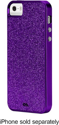  Case-Mate - Glam Case for Apple® iPhone® 5 and 5s - Purple