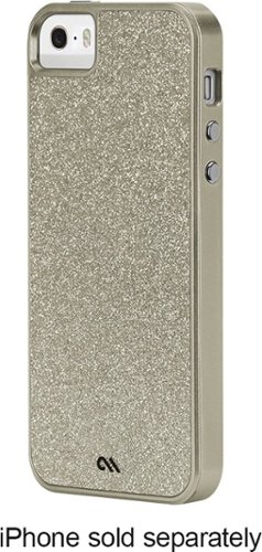  Case-Mate - Glam Case for Apple® iPhone® SE, 5s and 5 - Champagne