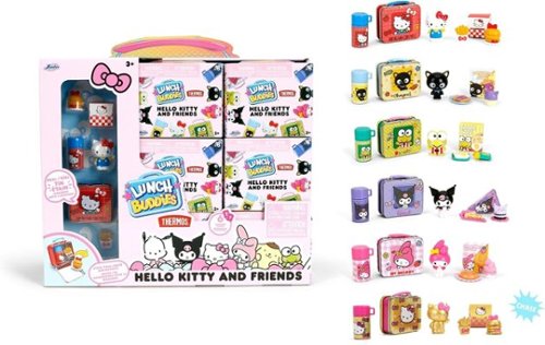 Jada Toys - Hello Kitty - Lunch Box Buddies - Blind Box Display - COLLECTIBLES - Multicolor-Front_Standard 