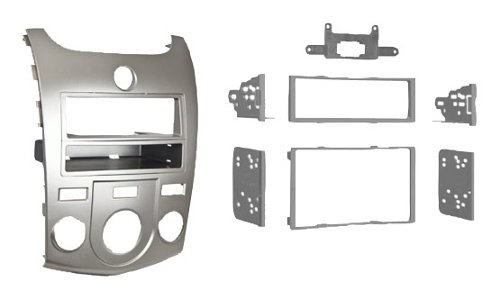 Metra - Installation Kit for Select 2010 and Later Kia Forte and Forte Koup Vehicles - Silver