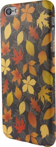  Dynex - Case for Apple iPhone 6 Plus and 6s Plus - Dark Gray/Orange/Yellow