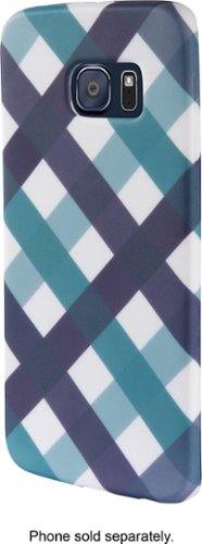  Dynex™ - Case for Samsung Galaxy S6 edge Cell Phones - Blue/Green/White