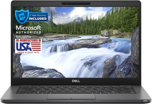 Dell - 13.3" Refurbished 1920 x 1080 FHD - Intel 8th Gen Core i7-8665U with 16GB RAM - Intel UHD Graphics 620 - 512GB SSD - Black-Front_Standard 