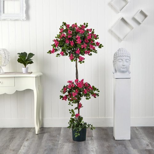 BreeBe - 5' Bougainvillea Topiary Tree w/743 Lvs - Beauty-Front_Standard 