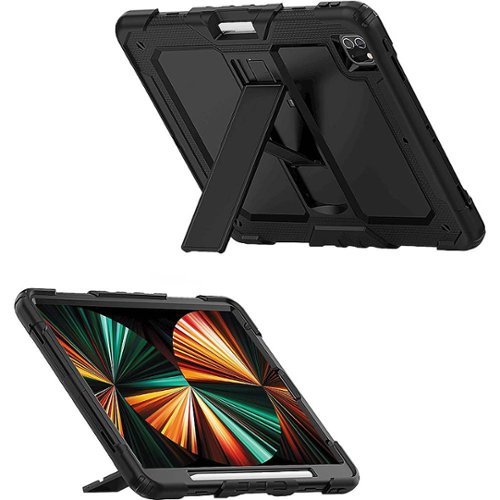 SaharaCase Defence Series Case for Apple iPad Pro 12.9 (4th, 5th, and 6th Gen 2020-2022) - Black HOW TO BUY