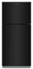 Amana - 30 in. Wide 19 cu. ft. Garage Ready Top-Freezer Refrigerator and - Black-Front_Standard