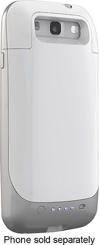  mophie - juice pack Charging Case for Samsung Galaxy S III Cell Phones - White