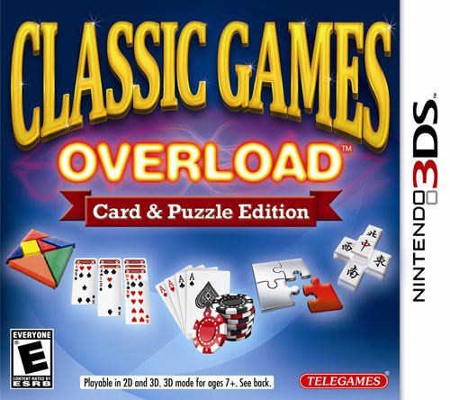  Classic Games Overload: Card and Puzzle Edition - Nintendo 3DS