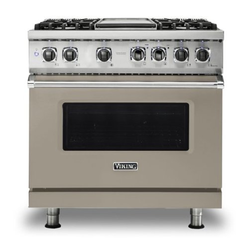 Viking - 36-Inch Dual Fuel Freestanding Range - Nantucket-Front_Standard 