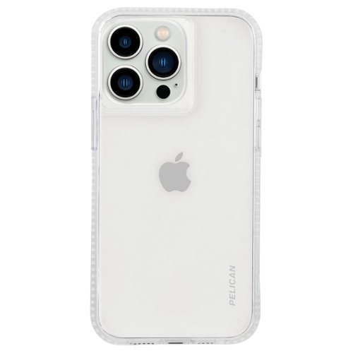 Pelican - Ranger Hardshell Case w/ Antimicrobial for iPhone 13 Pro - Clear-Front_Standard 