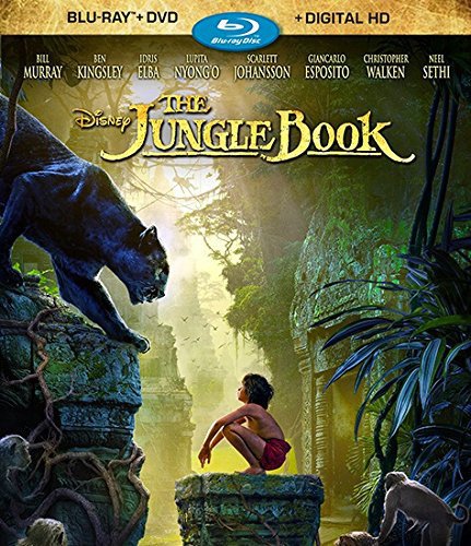 The Jungle Book [Includes Digital Copy] [Blu-ray/DVD] [2016]
