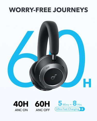 Soundcore by Anker Space One Pro True Wireless Over-the-Ear Noise Cancelling Headphones - Black BUY IN AUSTRALIA