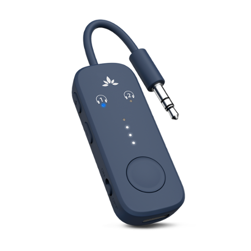 Avantree - Relay - Airplane Bluetooth 5.3 Adapter with Qualcomm aptX Adaptive, Supports 2 AirPods or Headphones-Front_Standard 