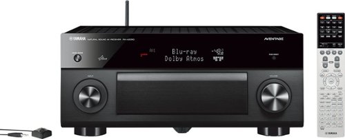  Yamaha - AVENTAGE 1260W 9.2-Ch. Network-Ready 4K Ultra HD and 3D Pass-Through A/V Home Theater Receiver - Black