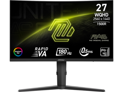 MSI　MAG 275CQRF-QD　ゲーミングモニター　27インチ　170Hz msi_mag275cqrfqd_mag_275cqrf_q