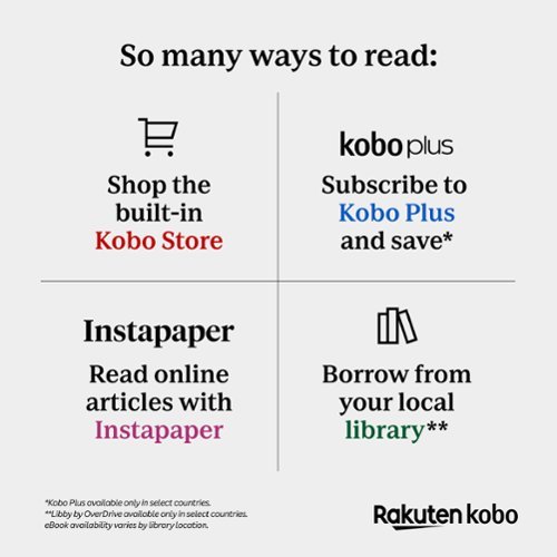 Kobo Clara Colour | eReader | 6 E Ink Kaleido 3 Color Display with ComfortLight PRO | Waterproof | 16GB - 2024 - Black BUY IN MIDDLE EAST